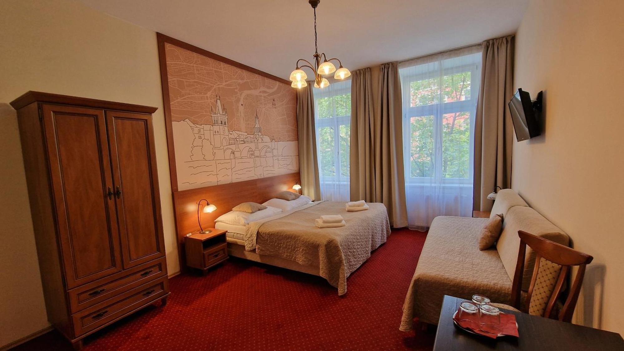 Hotel Aaron à Prague Extérieur photo