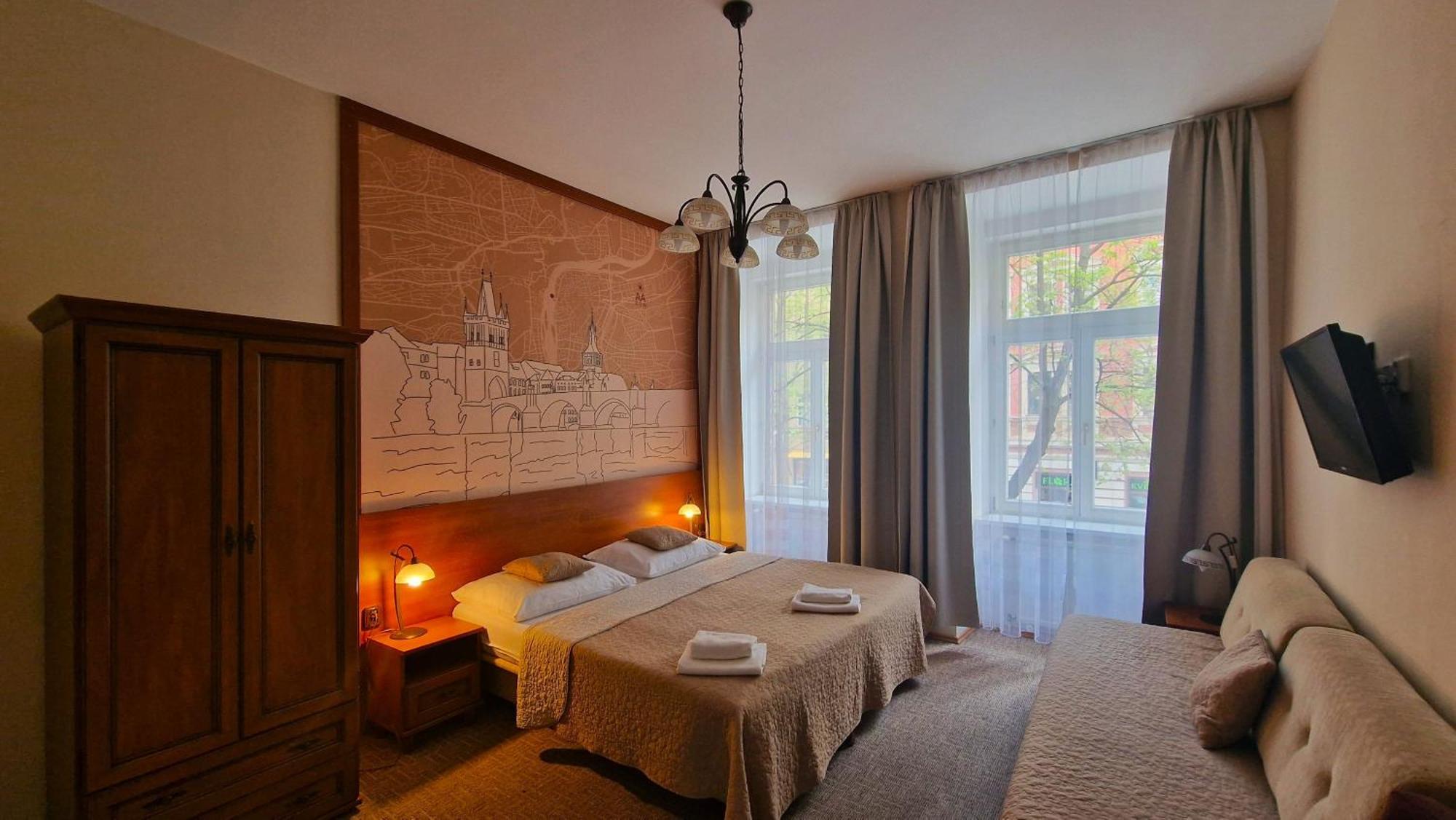 Hotel Aaron à Prague Extérieur photo